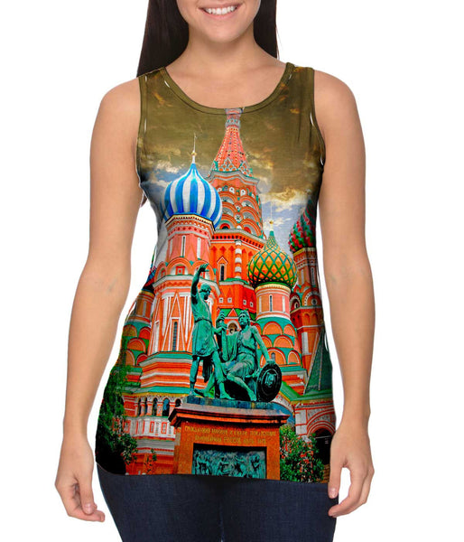St Basils Cathedral - Colors&nbsp;Womens Tank Top