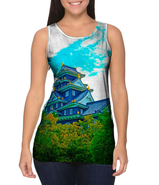Okayama Castle&nbsp;Womens Tank Top