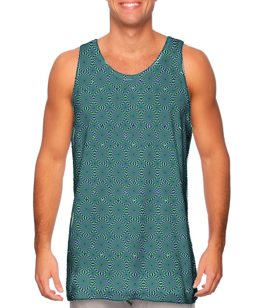 Optical Illusion Rattlsnake Shake&nbsp;Mens Tank Top