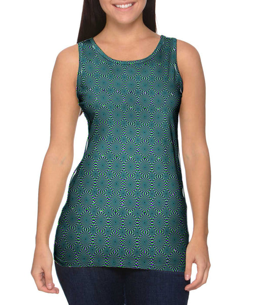 Optical Illusion Rattlsnake Shake&nbsp;Womens Tank Top