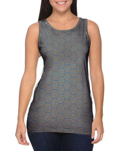 Optical Illusion Jazz Swirl&nbsp;Womens Tank Top