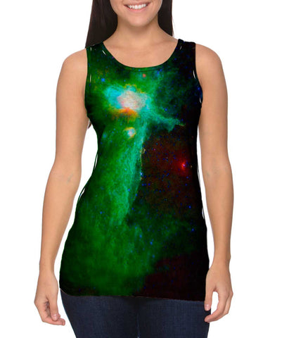 Space Galaxy Flame Nebula