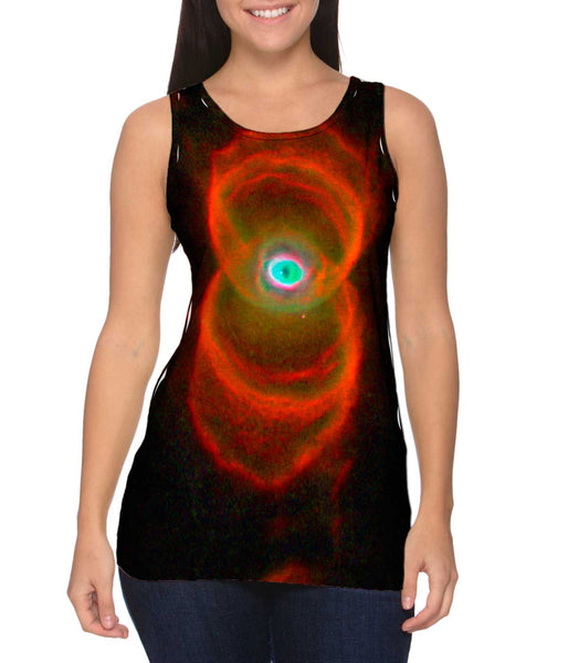 Space Galaxy Hourglass Nebula&nbsp;Womens Tank Top