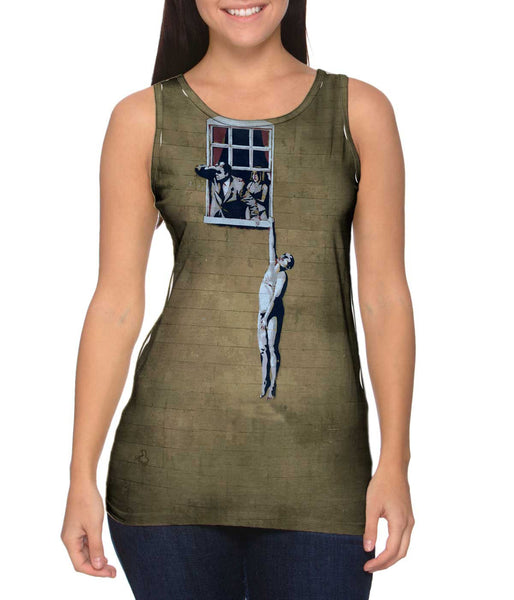 Graffiti Banksy Window Lover&nbsp;Womens Tank Top