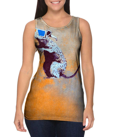 Graffiti Banksy 3D Rat