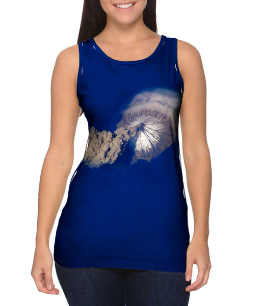 Space Aleutian Islands Alaska Volcano&nbsp;Womens Tank Top