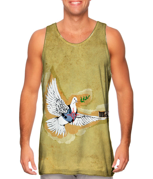 Graffiti Banksy Dove&nbsp;Mens Tank Top
