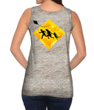 Graffiti Banksy Family Kite Flying