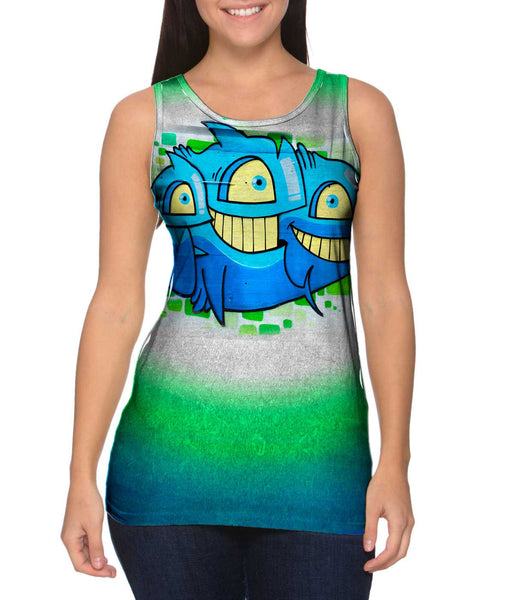 Graffiti Here Fishy Fishy&nbsp;Womens Tank Top