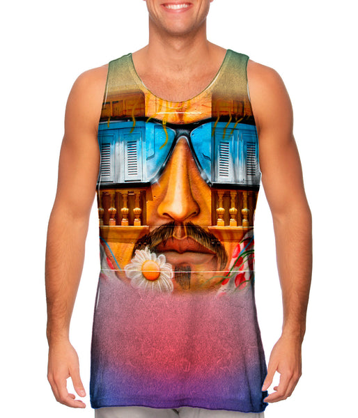 Graffiti Always Watching Mens Tank Top