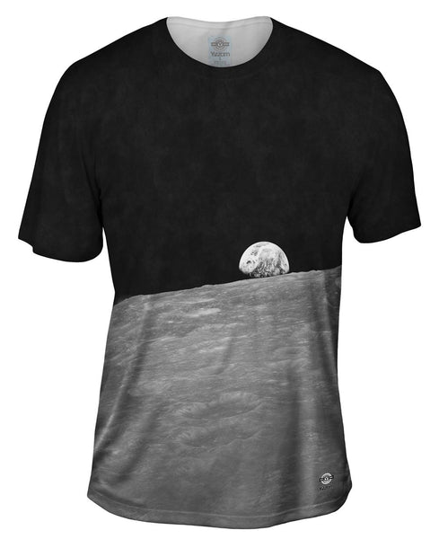 NASA Earth Rise Apollo 8 Mens T-Shirt