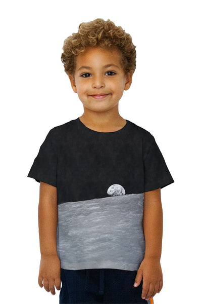 Kids NASA Earth Rise Apollo 8 Kids T-Shirt