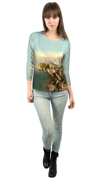 South Stack Lighthouse Womens 3/4 Sleeve
