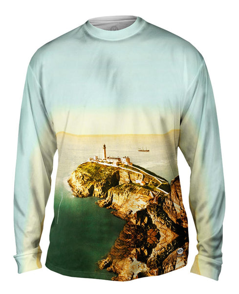 South Stack Lighthouse Mens Long Sleeve
