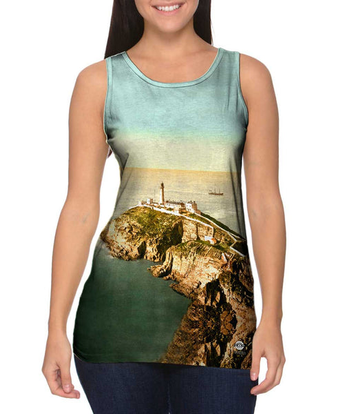 South Stack Lighthouse Womens Tank Top