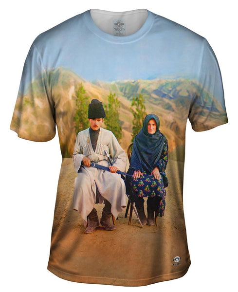 Dagestani Man And Woman Mens T-Shirt