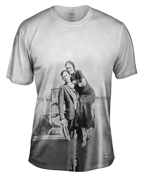 Original Gangster Bonnie And Clyde 1933 Mens T-Shirt