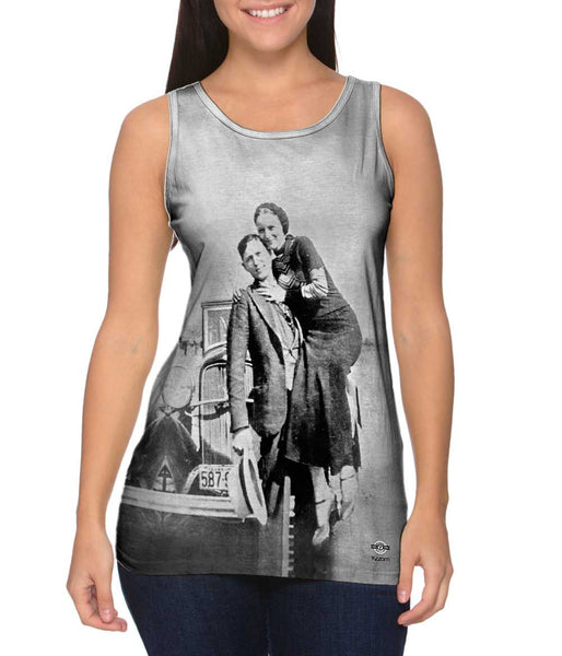 Original Gangster Bonnie And Clyde 1933 Womens Tank Top