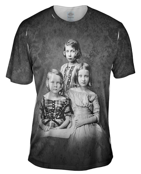 Three Young Girls Mens T-Shirt