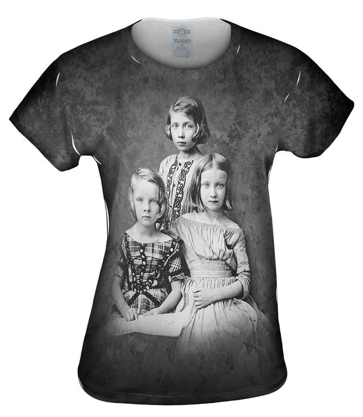 Three Young Girls Womens Top