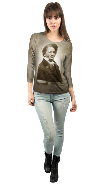 Frederick Douglass Womens 3/4 Sleeve