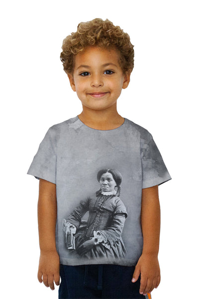 Kids African American Woman Kids T-Shirt