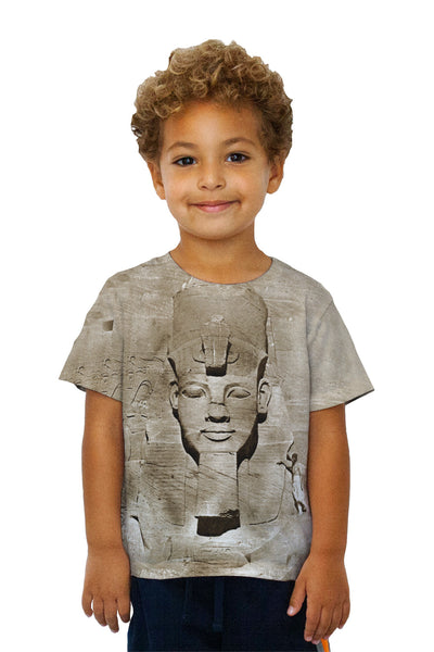 Kids The Colossus Of Abu Simel Nubia Kids T-Shirt