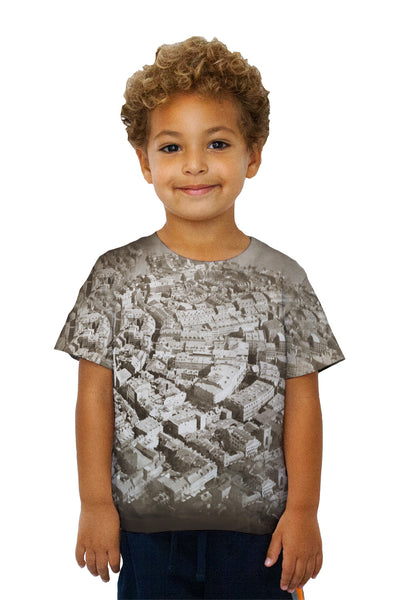 Kids Boston From The Air Kids T-Shirt