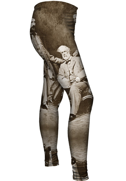 General Robert E Lee , Custis Lee & Walter Taylor Womens Leggings