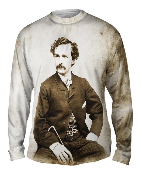 John Wilkes Booth Mens Long Sleeve