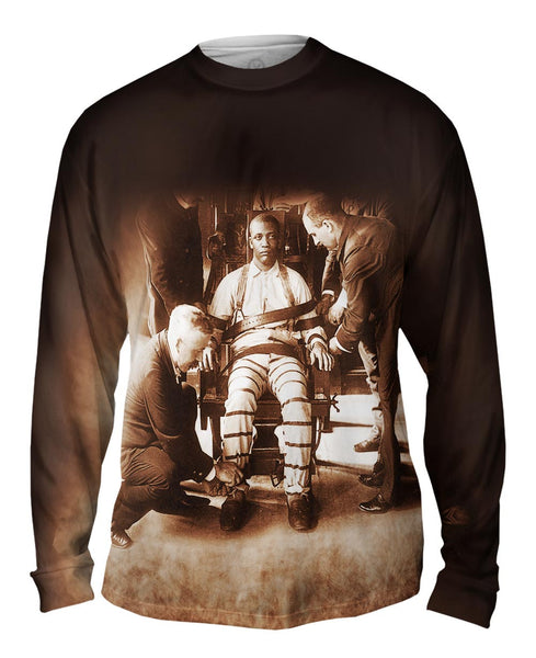 Electric Chair At Sing Sing Mens Long Sleeve