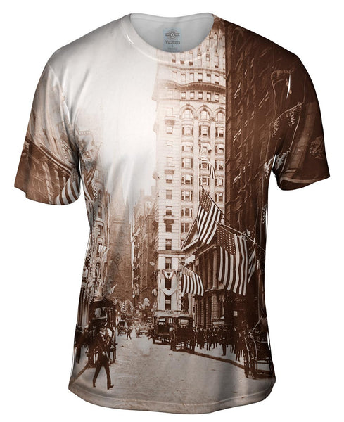 Wall Street New York Mens T-Shirt