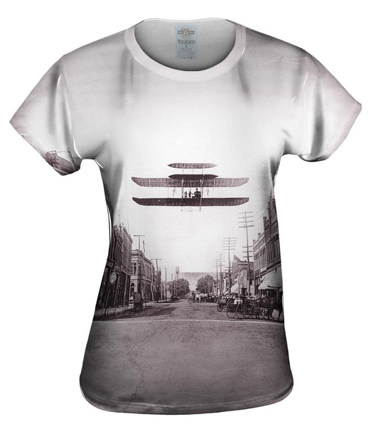 Wright Brothers Postcard Womens Top