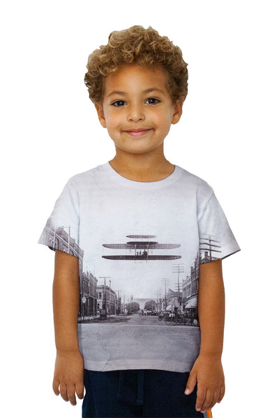 Kids Wright Brothers Postcard Kids T-Shirt