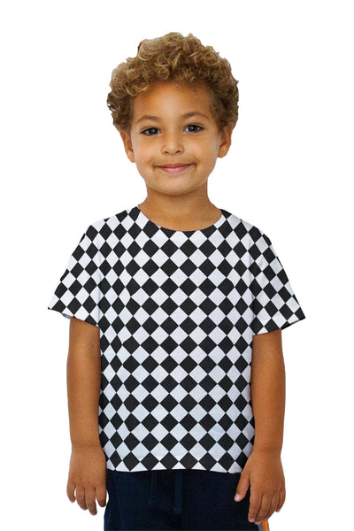 Kids Monochromatic Diamonds&nbsp;Kids T-Shirt