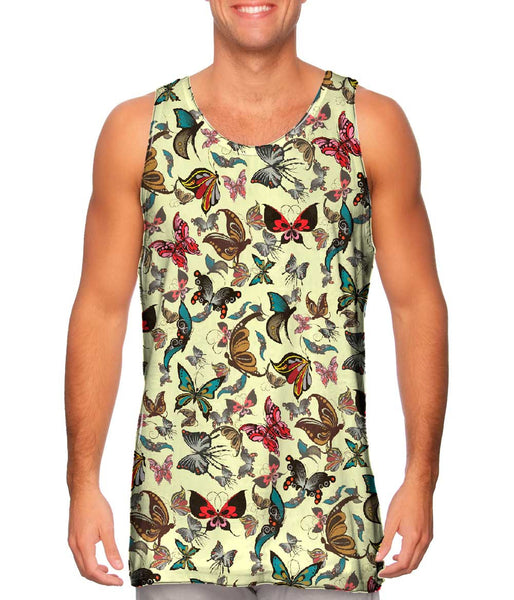 Tribal Beautiful Butterflies&nbsp;Mens Tank Top
