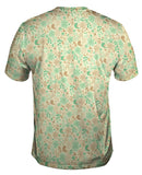 Tribal Birds And The Trees Brown Green