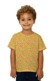Kids Flower Yellow Red Brown