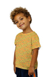 Kids Flower Yellow Red Brown