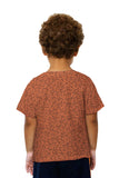 Kids Halloween Skulls Orange