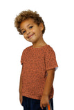 Kids Halloween Skulls Orange