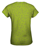 Halloween Skulls Green Purple