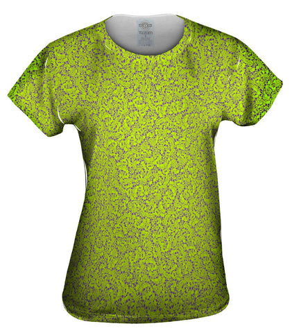 Halloween Skulls Green Purple
