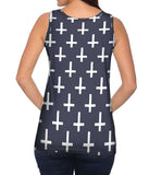 Cross Of St Peter Dark Purple