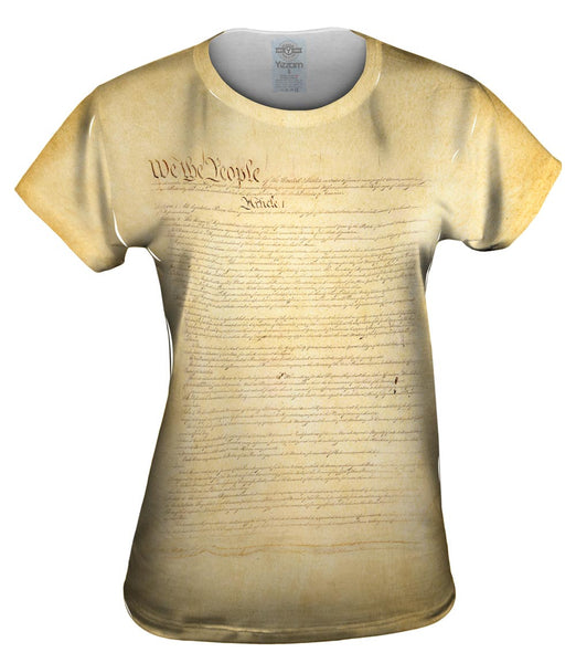 Us Constitution Womens Top