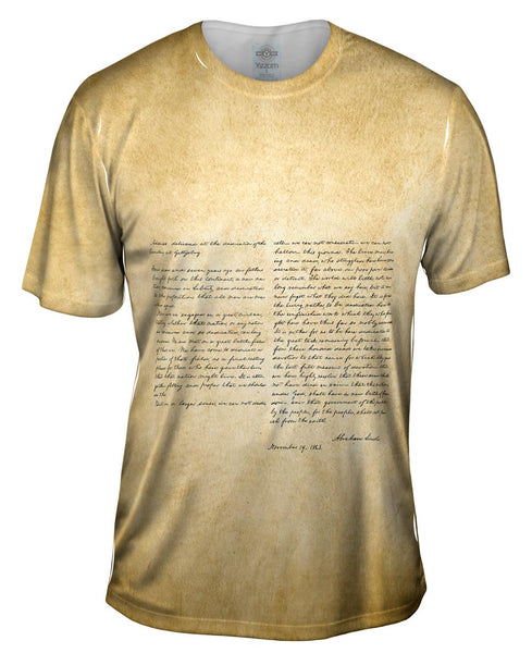 Gettysburg Address Mens T-Shirt