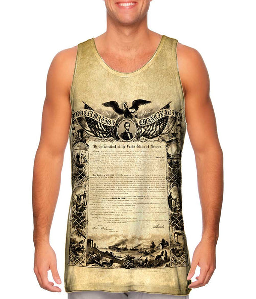 Emancipation Proclamation&nbsp;Mens Tank Top