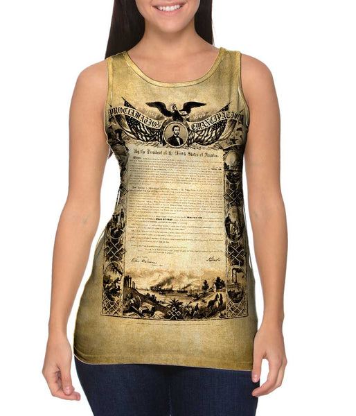 Emancipation Proclamation&nbsp;Womens Tank Top