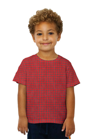 Kids Tartar Pattern Red