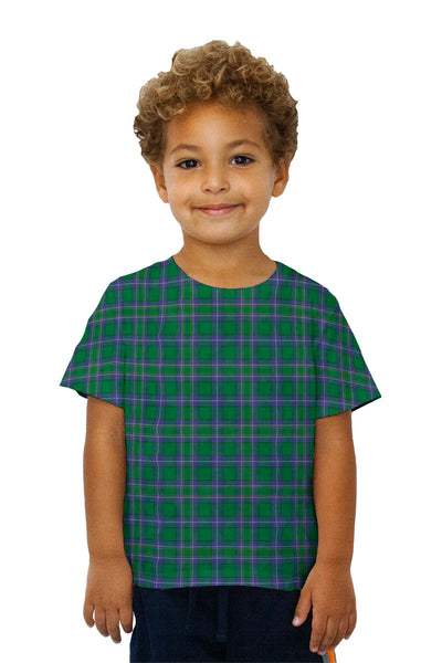 Kids Tartar Pattern Green&nbsp;Kids T-Shirt